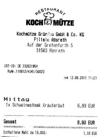 mcce Hffner Kochmtze Restaurant